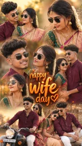 couple photoshoot collage Ai pramt