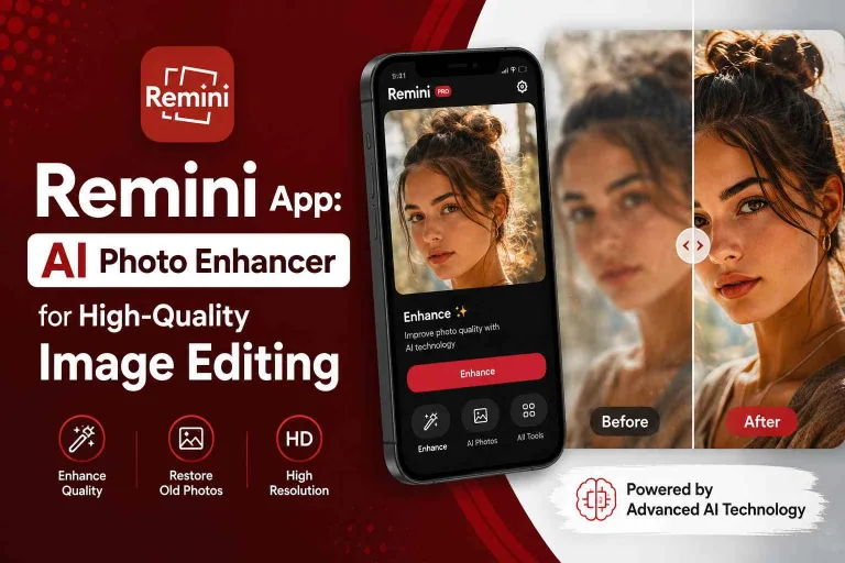 Remini App: AI Photo Enhancer for High-Quality Image Editing