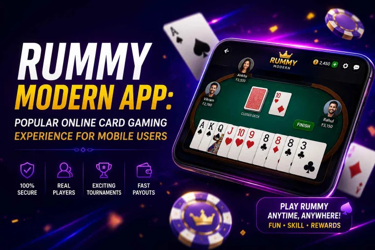 Rummy Modern App: Popular Online Card Gaming Experience for Mobile Users