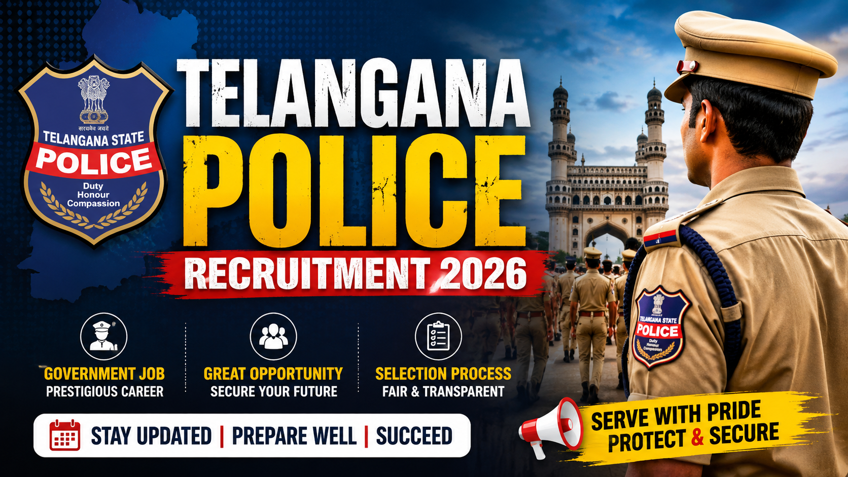 Telangana Police Recruitment 2026